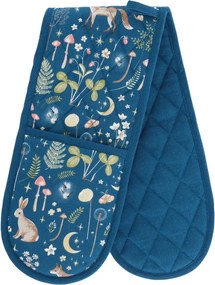 Mănușă dublă de bucătărie din bumbac Enchanted Twilight Animals – Catherine Lansfield