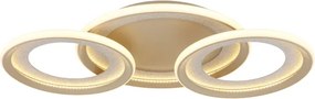 Globo 48064-40S - Plafonieră LED GLITRA LED/40W/230V 3000K 60,5x62,5 cm