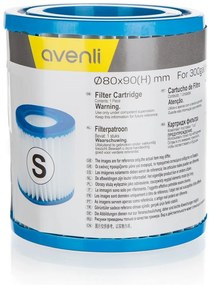 Cartuș filtrant Vetro-Plus, 9 x 8 cm