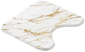 Covoraș de baie alb-auriu 45x45 cm Aquamarbre – douceur d'intérieur