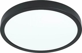 Eglo 78677 - Plafonieră LED FUEVA LED/20,5W/230V Ø 28,5 cm negru
