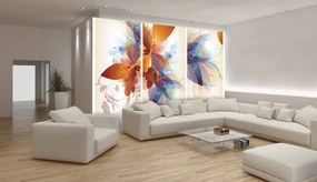 Fototapet - Arta din flori - abstact (152,5x104 cm)