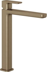 Baterie lavoar inalta Kludi Renon monocomanda finisaj bronz periat