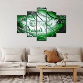 Tabloul abstract verde (150x105 cm)
