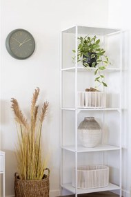 Ceas de perete Rossano, verde, silențios 30 cm