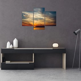 Tablou cu apus de soare (90x60 cm)