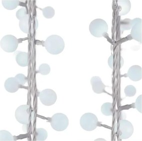 Ghirlandă LED pentru exterior, 40 LED, 9 m, IP44, alb rece