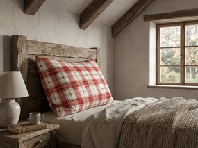 Fața de perna din microfibra TARTAN HEART 70x90 cm, colorat