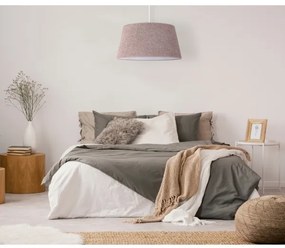 Duolla - Lustră pe cablu BOUCLE 1xE27/15W/230V d. 50 cm maro