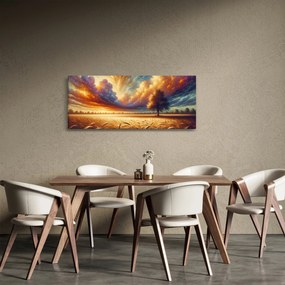 Tablou – Arbore pe câmp (120x50 cm)