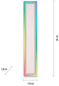 Leuchten Direkt 1490116 - LED RGB EDGING LED/24W/230V cu dimmer + DO