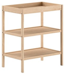 Masă de înfășat în culoare naturală din lemn de fag Dino – Vipack