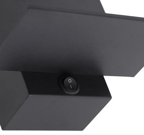 Aplică modernă neagră cu conexiune USB - Flero