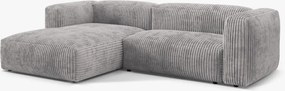 Coltar modular Martina corduroy Tilia L283 cm
