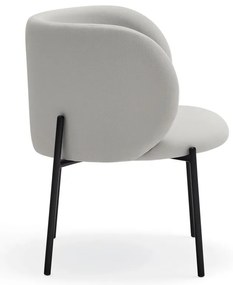 Fotoliu Teulat Mogi, gri deschis