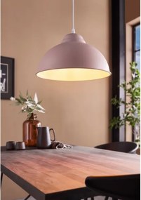 Lustră pe cablu Eglo 54964 TRURO-P 1xE27/60W/230V roz