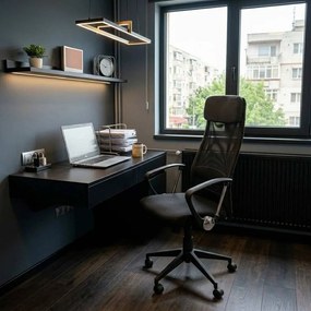 Scaun de birou ergonomic OFF 914 negru