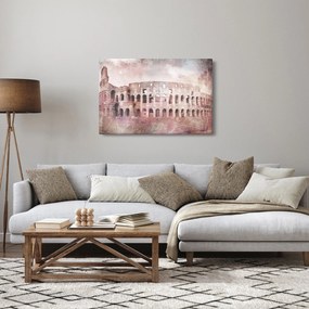 Tablou - Carte poștală de epocă a orașului N⁰2 (90x60 cm)