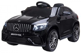 Masinuta Electrica cu acumulator pentru copii NOVOKIDS™ Mercedes GLC 63 AMG , Roti din Cauciuc EVA, 3-8 ani , usi cu deschidere , Baterie12V, 2