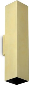 Aplica de perete ambientala LOOK AP2 SQUARE D60 H300 OTTONE