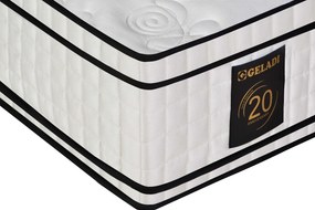 Saltea cu arcuri pocket Gold Edition 80×200 cm, fermitate moale / medie, 32 cm înălțime