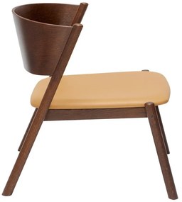 Fotoliu maro închis Oblique – Hübsch