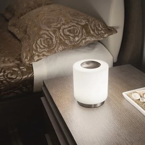 Lampă LED tactilă dimabilă de masă SIMI LED/8W/230V crom Fabas Luce 3257-30-178