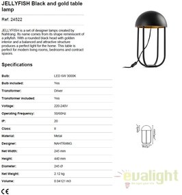 Lampa LED / Veioza design deosebit ELLYFISH 24522