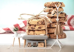 Fototapet biscuiți americane cookies