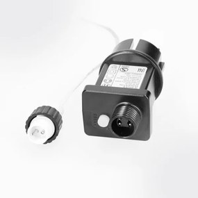 Brilagi - Ghirlandă luminoasă LED pentru exterior, 200 LED, 8 funcții, 13 m, IP44, alb cald