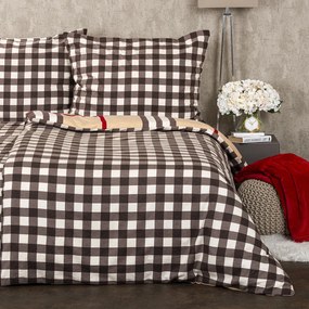Lenjerie de pat bumbac flanel 4Home Cub, 140 x 220 cm, 70 x 90 cm, 140 x 220 cm, 70 x 90 cm
