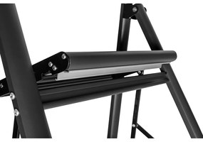 Scară Wenko Compact, înălțime 91,5 cm, negru