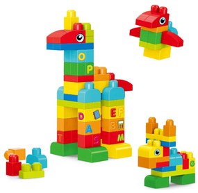 SET DE CONSTRUCTIE STEAM - ANIMALUTE (62 PIESE) - BUFNITEL (188-646)