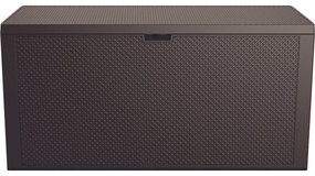 Cutie de depozitare Keter Garden Emily maro, 280 l, 118 x 58 x 45 cm