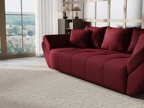 Canapea extensibilă dumonde cu ladă de depozitare si sezut confortabil din spuma high-density, Berlin Enjoy Winery 250x100 cm