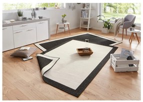Covor adecvat pentru exterior NORTHRUGS Panama, 160 x 230 cm, negru - crem