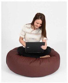 Fotoliu Relaxo, Material Piele ecologica - Chocolate