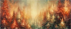 Tablou - Pictura de păduri (120x50 cm)