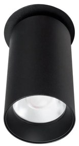 Spot LED incastrabil Halo D negru