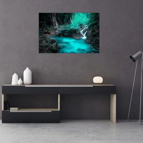 Tablou - Oază turcoaz (90x60 cm)