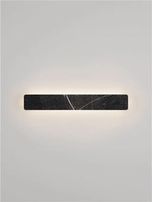 Aplica de perete LED din marmura neagra ALYSSA