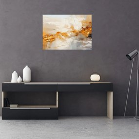 Tablou - Textura aurie (70x50 cm)
