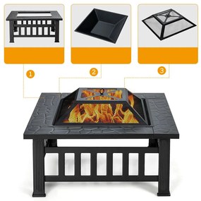 Focar 3 în 1 cu plasă de protecție împotriva scânteilor