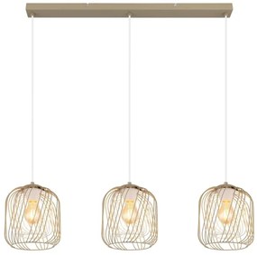 Globo 15965-3H - Lustră suspendată pe cablu DICHTI, 3x E27/40W/230V