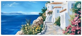 Tablou - Alee lângă mare (120x50 cm)