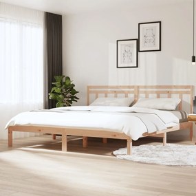 3100599 vidaXL Cadru de pat, 160x200 cm, lemn masiv de pin