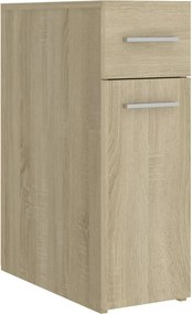 vidaXL Dulap de farmacie, stejar sonoma, 20x45,5x60 cm lemn prelucrat