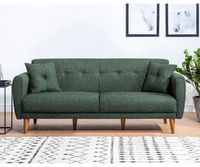 Canapea trei locuri Amelia (Verde). 1072105