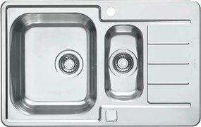 Chiuveta inox Alveus Line Maxim 70 Satin 79x50 cm