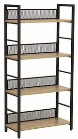 Raft Raw R4 - stejar/negru mat